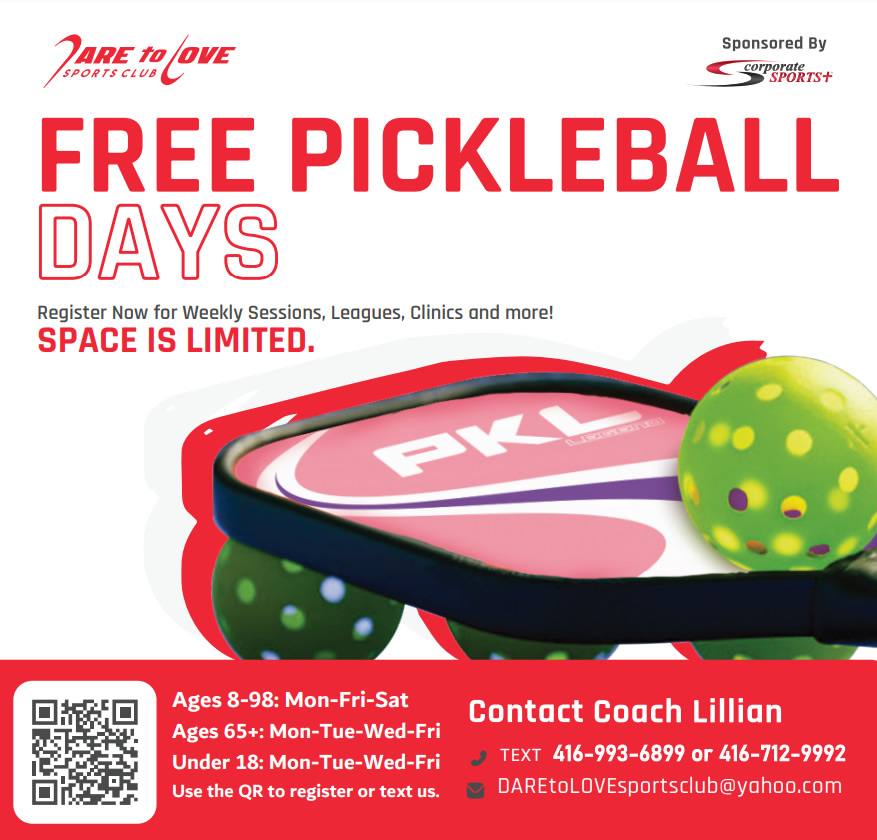 Free PickleBall Days