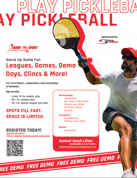 Pickleball flyer